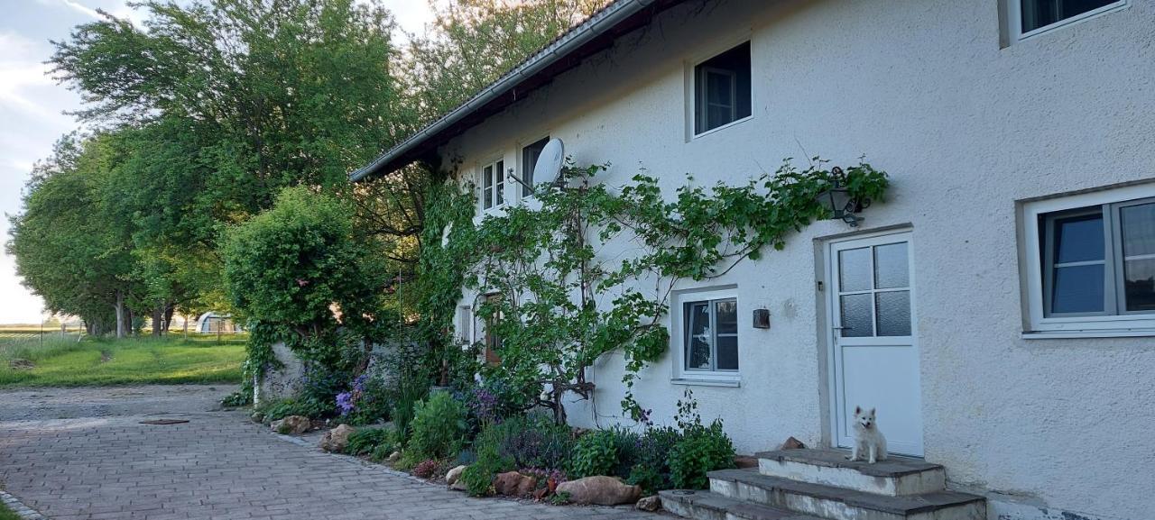 Ruhig Gelegene Ferienwohnung Im Gruenen Mit Terrasse Und Kleinem Garten Rotthalmuenster Exteriör bild